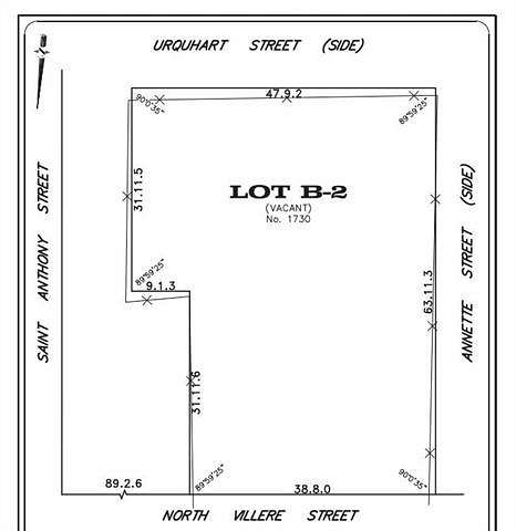 0.06 Acres of Residential Land for Sale in New Orleans, Louisiana