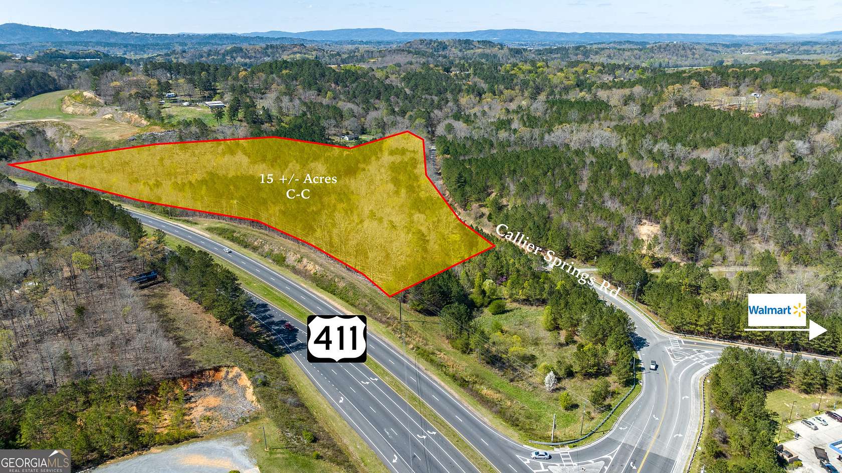 17.43 Acres of Commercial Land for Sale in Rome, Georgia