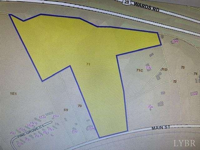 20.7 Acres of Commercial Land for Sale in Altavista, Virginia