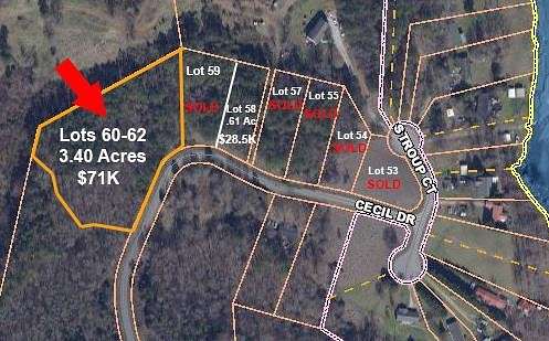 3.4 Acres of Residential Land for Sale in Waterloo, South Carolina