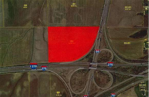 30.7 Acres of Land for Sale in Glen Carbon, Illinois