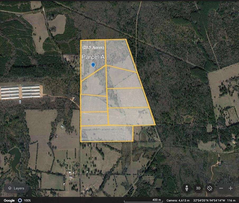 21.5 Acres of Agricultural Land for Sale in Gilmer, Texas