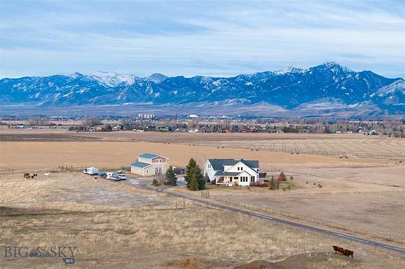 5 Acres of Residential Land with Home for Sale in Bozeman, Montana