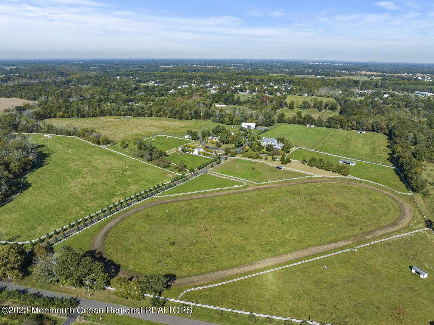 107 Acres of Agricultural Land with Home for Sale in Cream Ridge, New Jersey