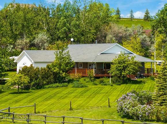 6.5 Acres of Residential Land with Home for Sale in Manhattan, Montana