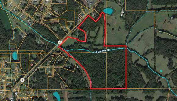 70.2 Acres of Recreational Land & Farm for Sale in Pontotoc, Mississippi