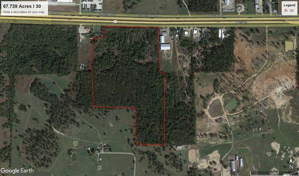 67.7 Acres of Land for Sale in Sulphur Springs, Texas