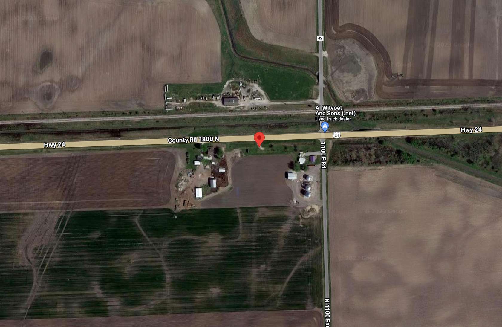 0.26 Acres of Commercial Land for Sale in Gilman, Illinois