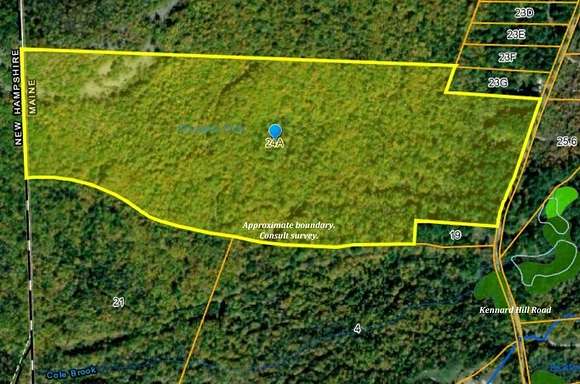88 Acres of Mixed-Use Land for Sale in Porter, Maine
