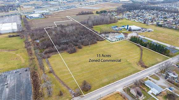 15 Acres of Improved Commercial Land for Sale in O'Fallon, Illinois