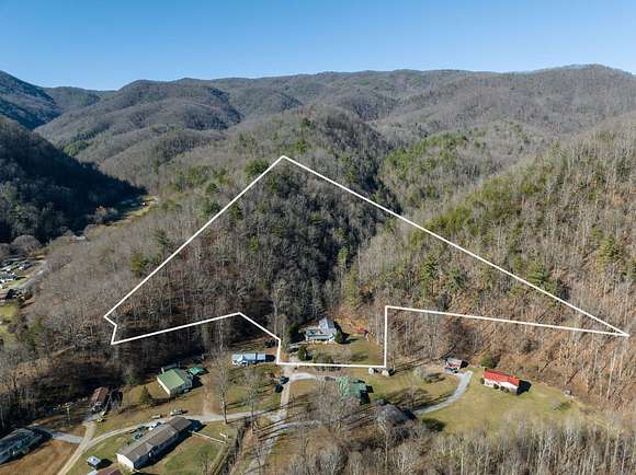 7.1 Acres of Residential Land with Home for Sale in Erwin, Tennessee