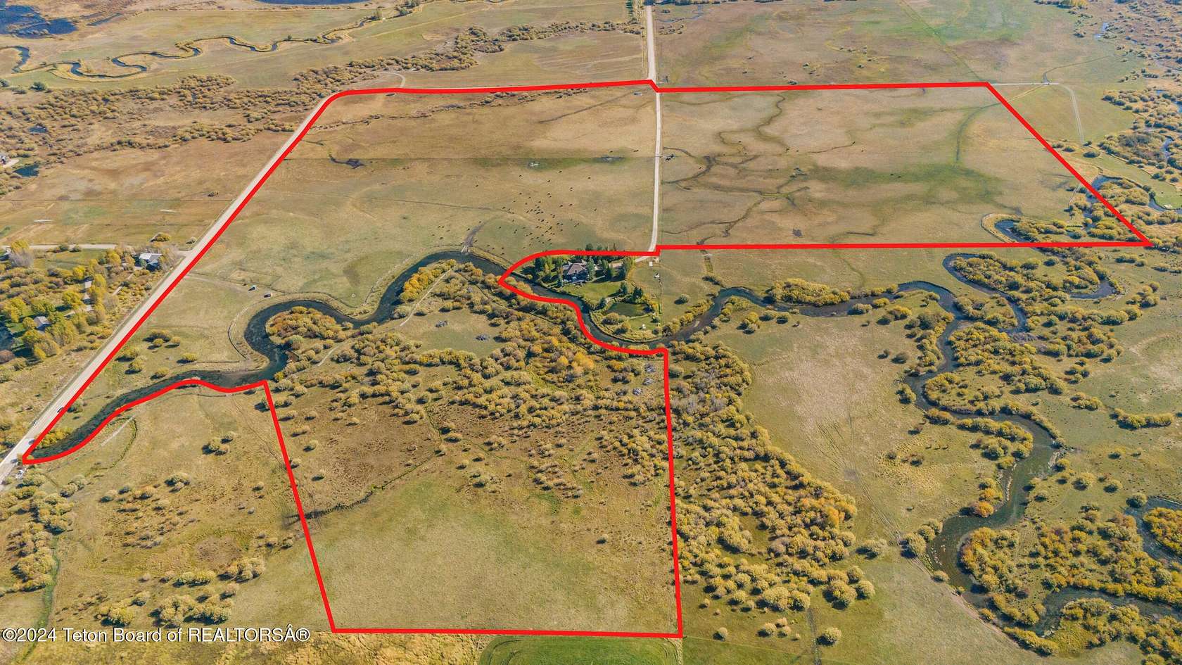 109.54 Acres of Recreational Land & Farm for Sale in Victor, Idaho