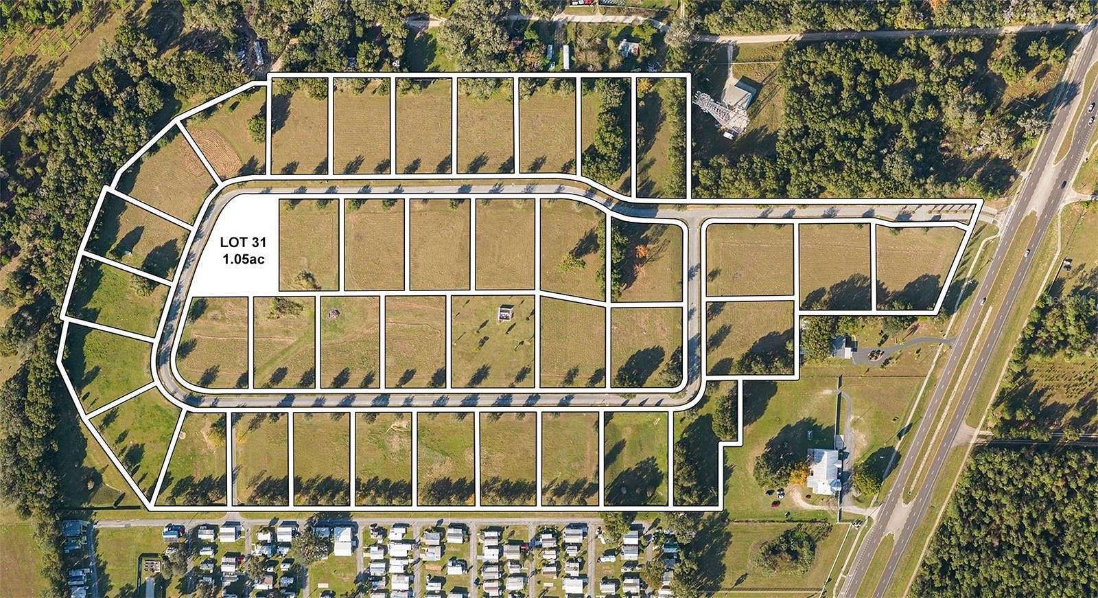 1.05 Acres of Residential Land for Sale in Dade City, Florida