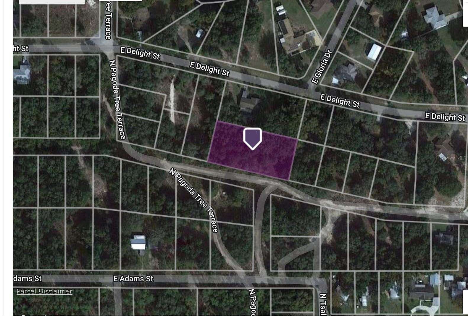 0.66 Acres of Residential Land for Sale in Hernando, Florida