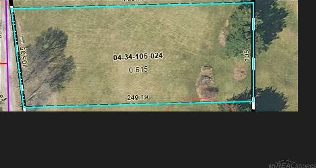 0.62 Acres of Residential Land for Sale in Washington, Michigan