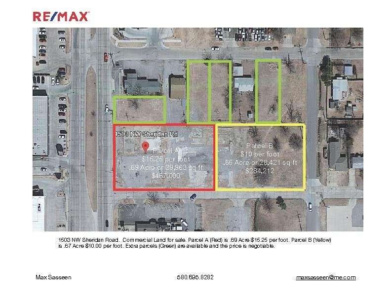 0.65 Acres of Commercial Land for Sale in Lawton, Oklahoma