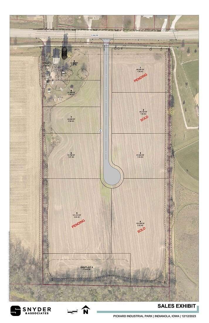 1 Acre of Commercial Land for Sale in Indianola, Iowa