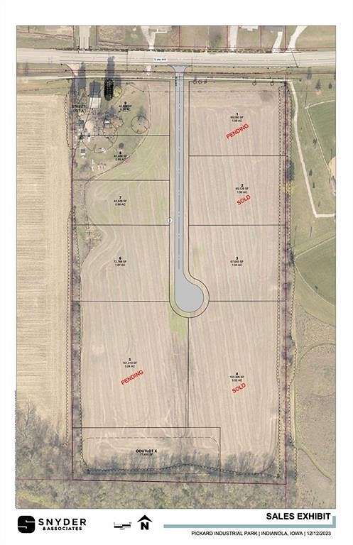 1.7 Acres of Commercial Land for Sale in Indianola, Iowa