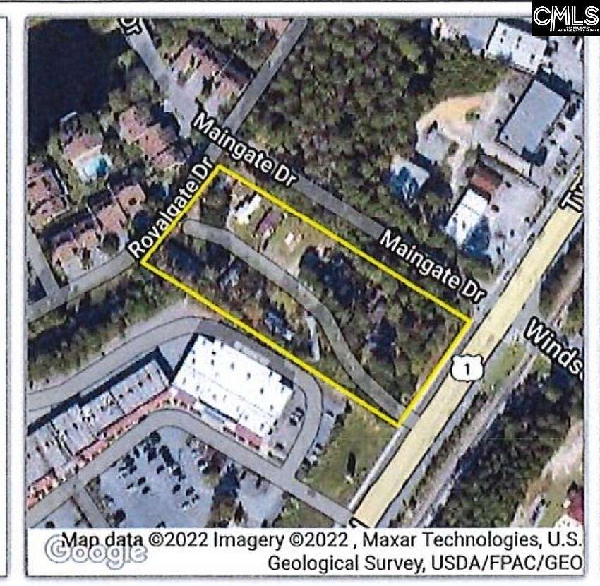 2.8 Acres of Improved Mixed-Use Land for Sale in Columbia, South Carolina