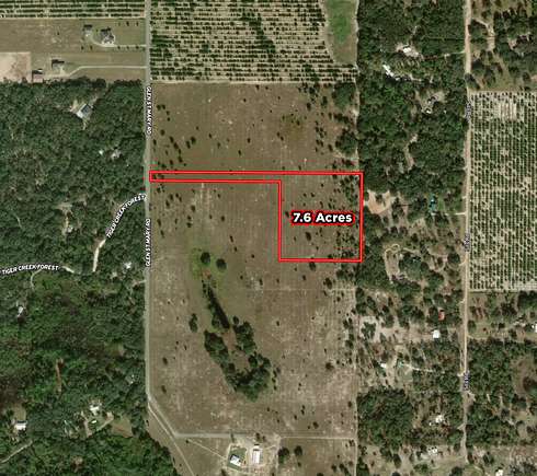 7.6 Acres of Recreational Land for Sale in Lake Wales, Florida