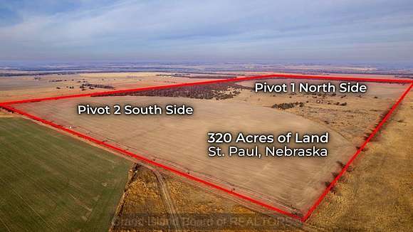 320 Acres of Land for Sale in St. Paul, Nebraska