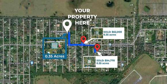 0.35 Acres of Residential Land for Sale in Okeechobee, Florida