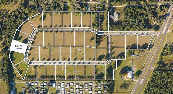 1.02 Acres of Residential Land for Sale in Dade City, Florida