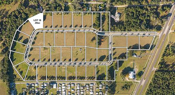 0.99 Acres of Residential Land for Sale in Dade City, Florida