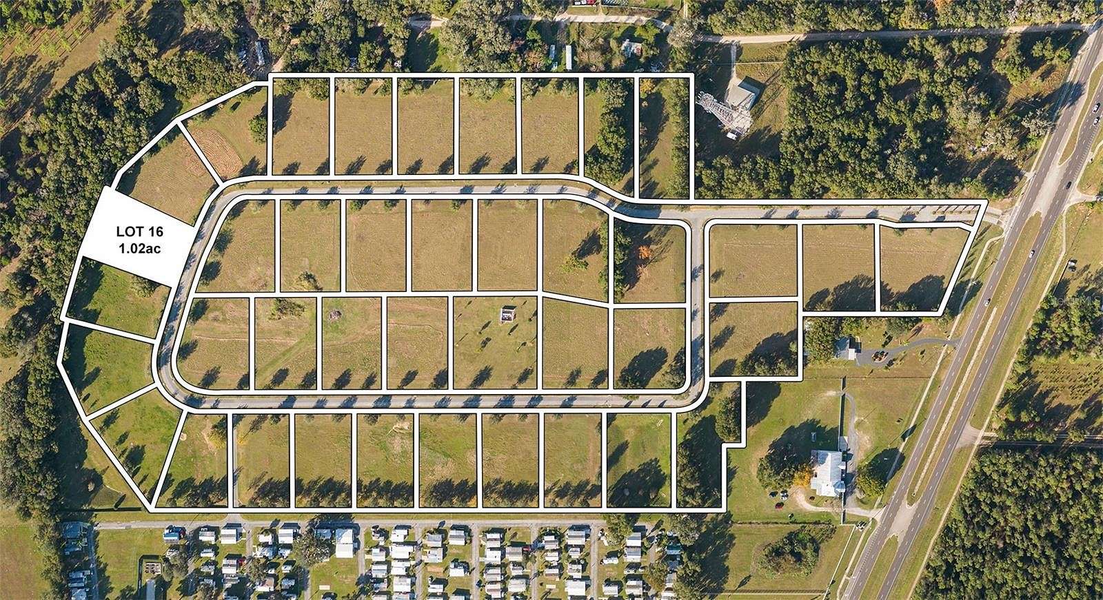 1.02 Acres of Residential Land for Sale in Dade City, Florida