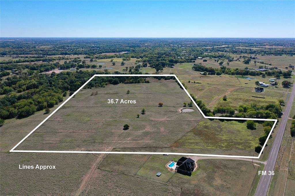 36.7 Acres of Land for Sale in Farmersville, Texas