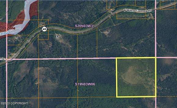 40 Acres of Recreational Land for Sale in Willow, Alaska