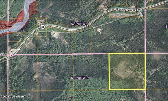 40 Acres of Recreational Land for Sale in Willow, Alaska