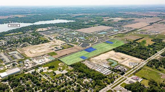 1.35 Acres of Commercial Land for Sale in Cedar Lake, Indiana