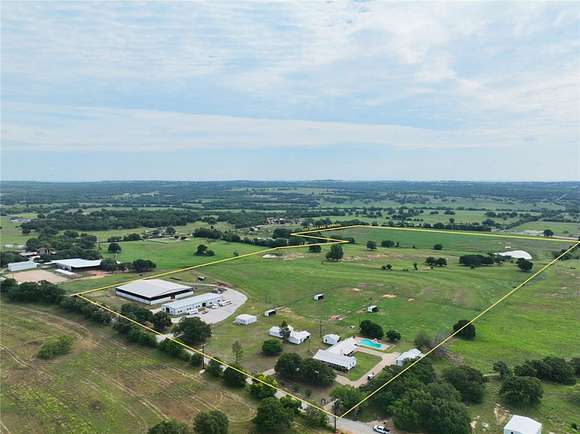 55 Acres of Land with Home for Sale in Poolville, Texas
