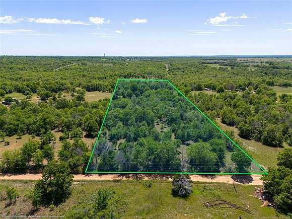 10 Acres of Recreational Land for Sale in Warner, Oklahoma