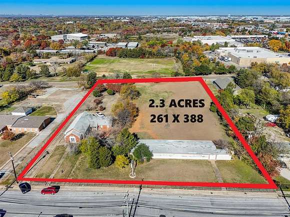 2.4 Acres of Improved Commercial Land for Sale in Dallas, Texas