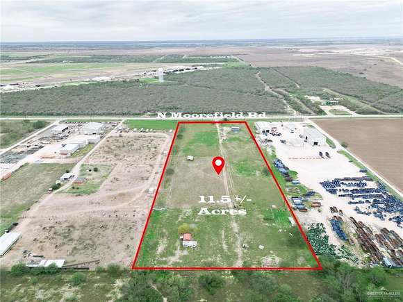 11.5 Acres of Land for Sale in Edinburg, Texas