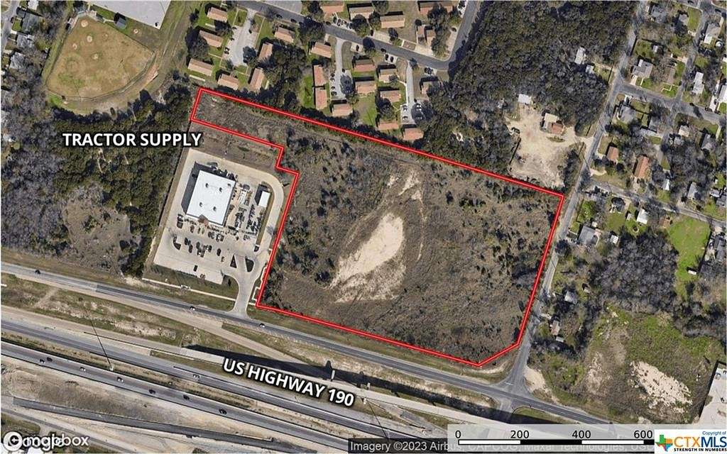 12.7 Acres of Commercial Land for Sale in Belton, Texas