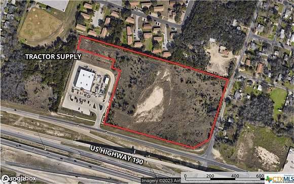 12.7 Acres of Commercial Land for Sale in Belton, Texas
