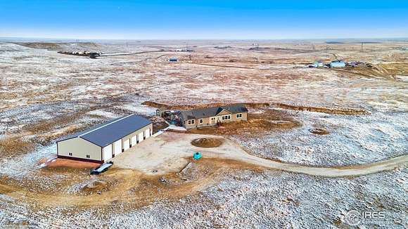 80 Acres of Land with Home for Sale in Carr, Colorado