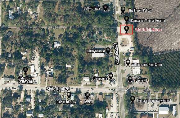 0.31 Acres of Commercial Land for Sale in Melrose, Florida