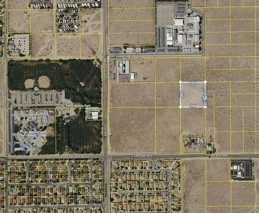 2.531 Acres of Residential Land for Sale in Lancaster, California