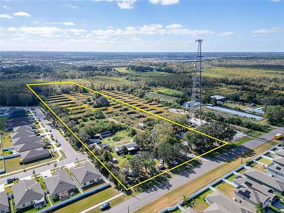 9.5 Acres of Improved Mixed-Use Land for Sale in Wimauma, Florida