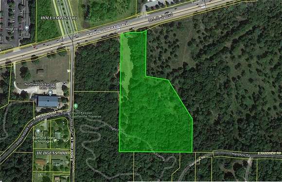 5.6 Acres of Commercial Land for Sale in Fayetteville, Arkansas
