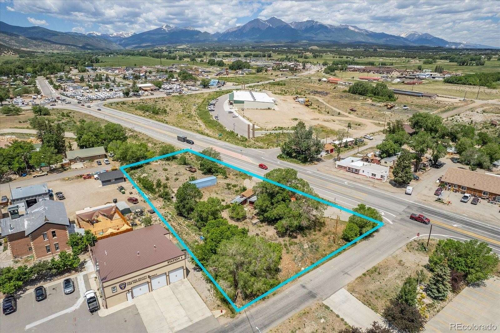 0.9 Acres of Commercial Land for Sale in Poncha Springs, Colorado