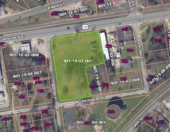2 Acres of Commercial Land for Sale in Clinton, South Carolina