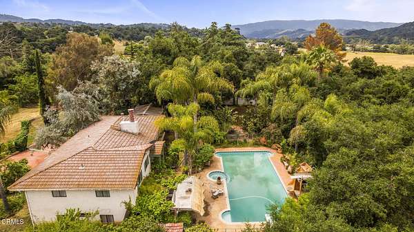 2 Acres of Residential Land with Home for Sale in Ojai, California