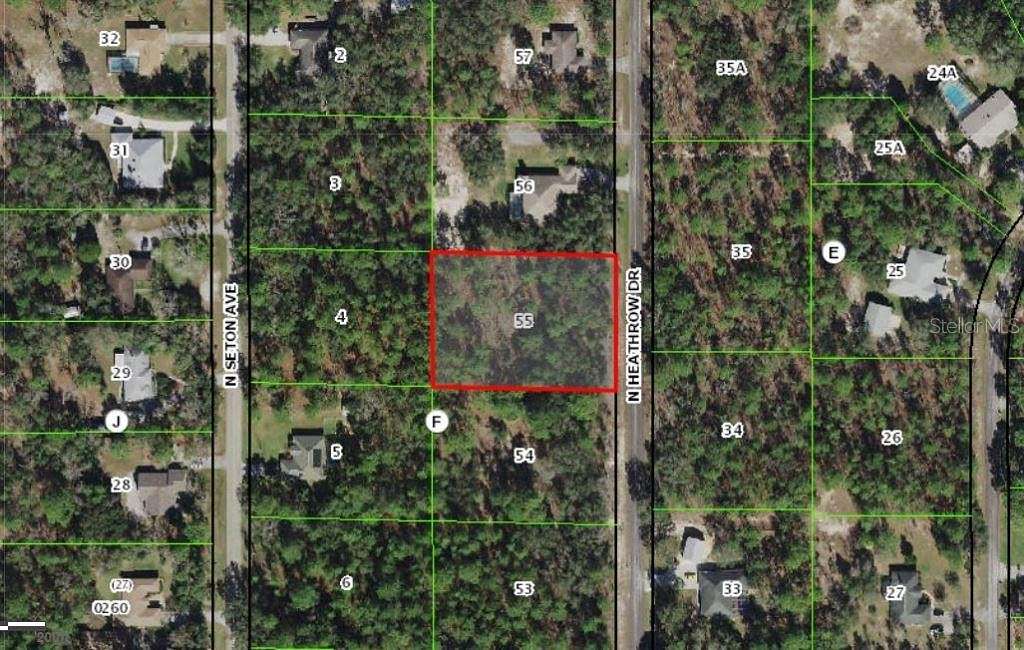 1.03 Acres of Residential Land for Sale in Lecanto, Florida