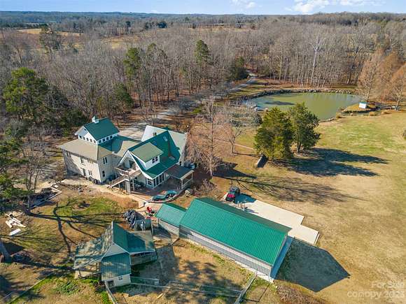207 Acres of Agricultural Land with Home for Sale in Statesville, North Carolina
