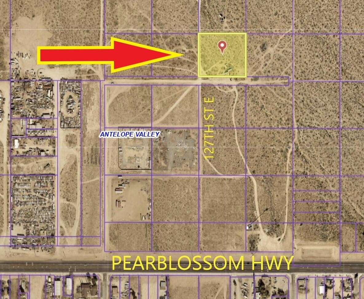 2.3 Acres of Residential Land for Sale in Pearblossom, California
